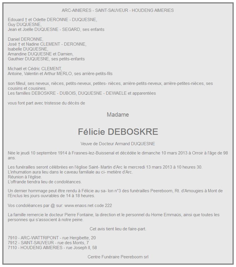 Image Annonce nécrologique