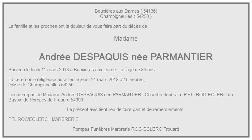 Image Annonce nécrologique