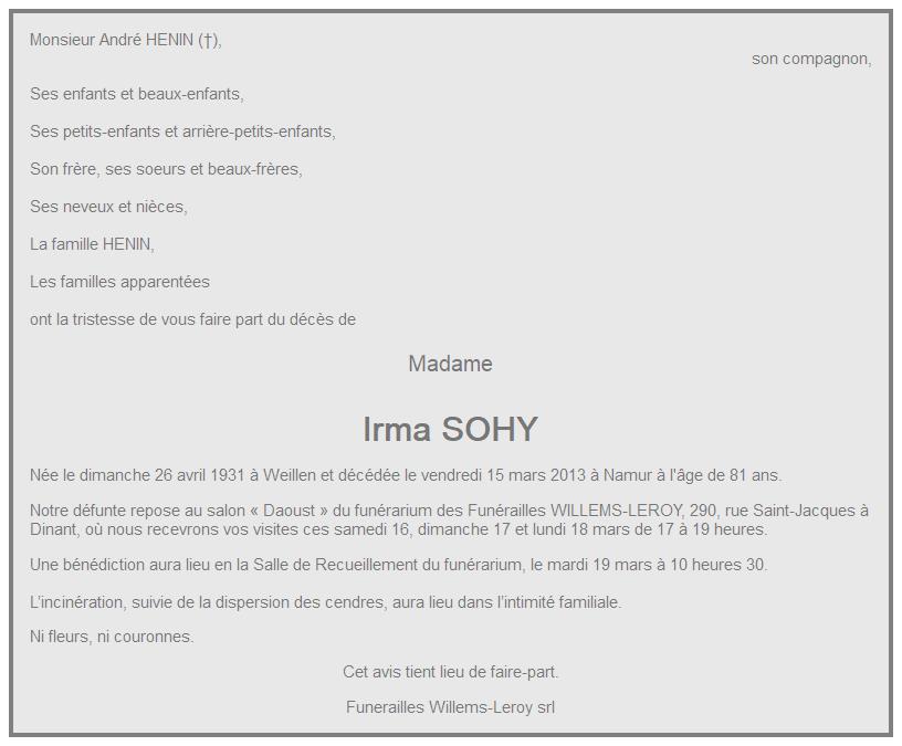 Image Annonce nécrologique