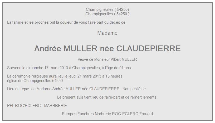 Image Annonce nécrologique