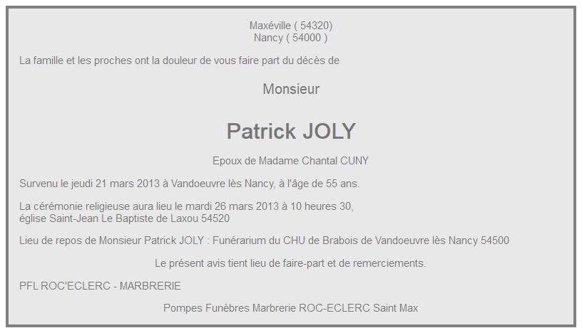 Image Annonce nécrologique