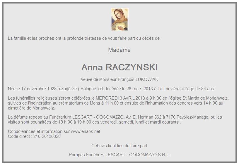 Image Annonce nécrologique