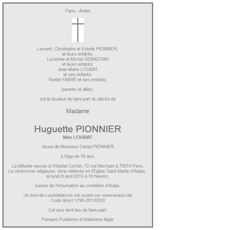 Image Annonce nécrologique
