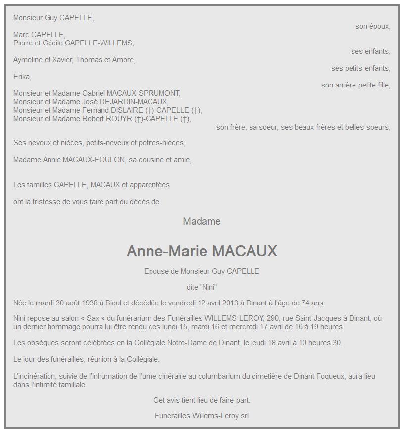 Image Annonce nécrologique