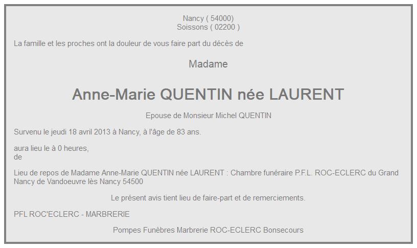 Image Annonce nécrologique