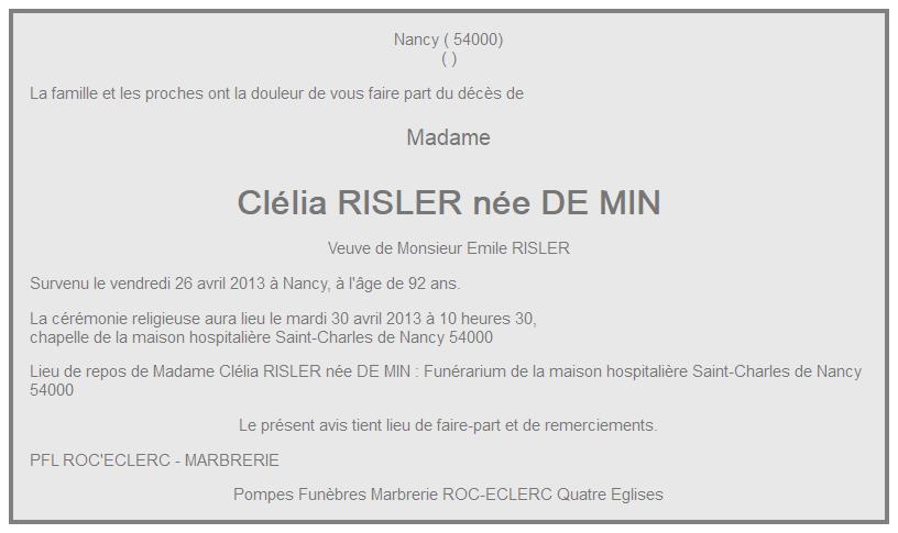 Image Annonce nécrologique