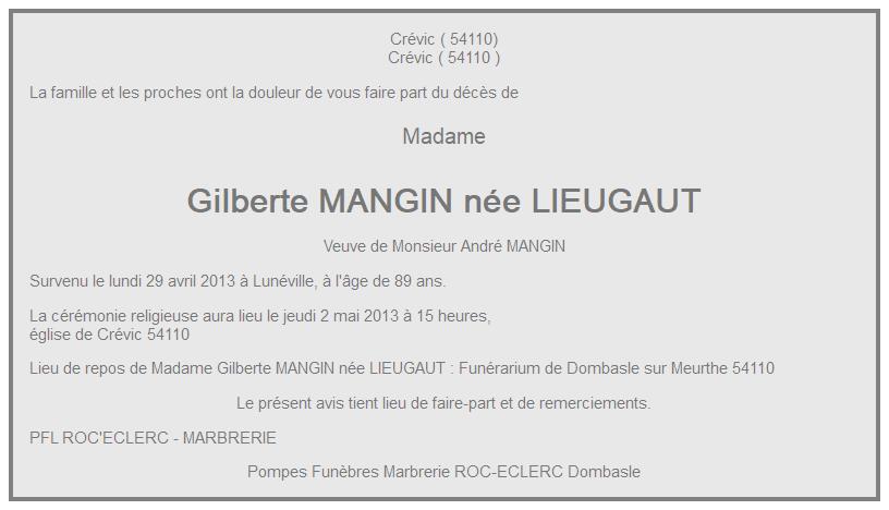 Image Annonce nécrologique