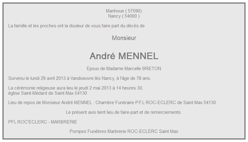 Image Annonce nécrologique