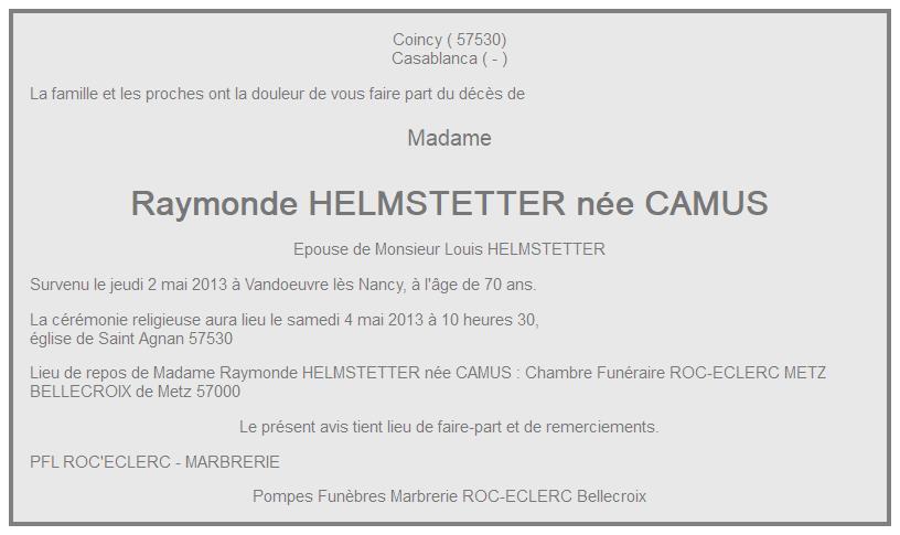 Image Annonce nécrologique