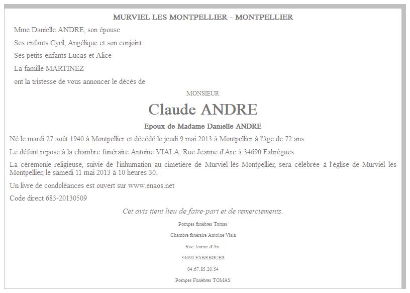 Image Annonce nécrologique