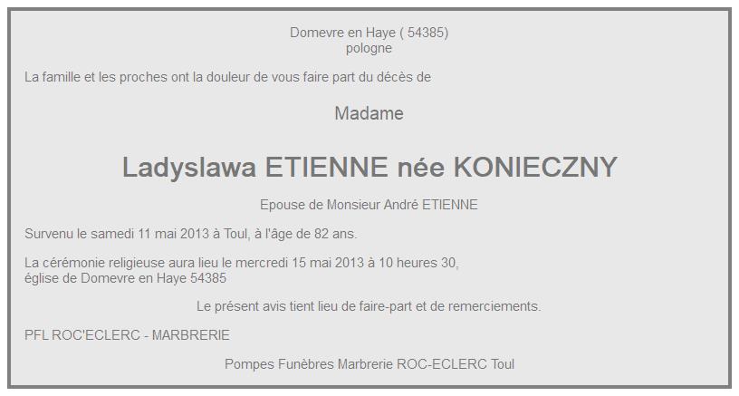 Image Annonce nécrologique