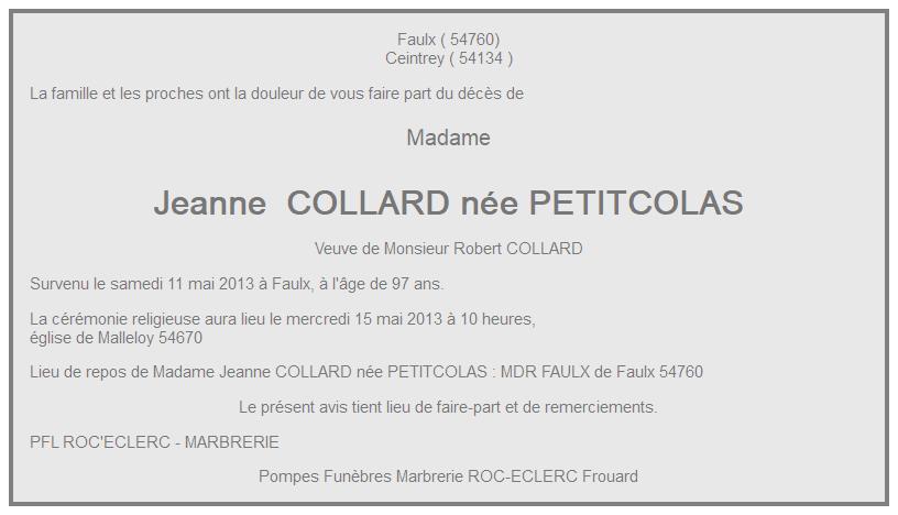 Image Annonce nécrologique