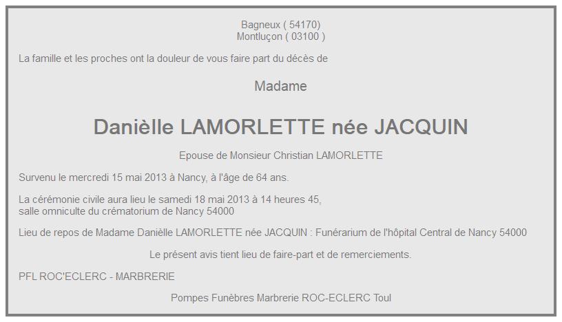 Image Annonce nécrologique