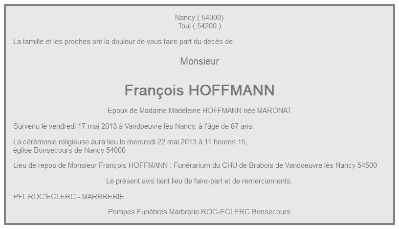 Image Annonce nécrologique