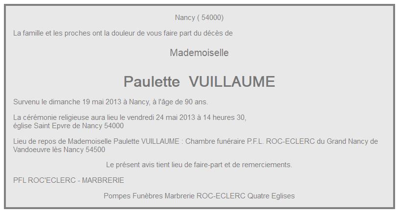 Image Annonce nécrologique