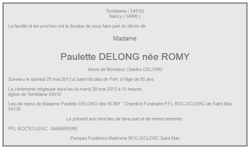 Image Annonce nécrologique