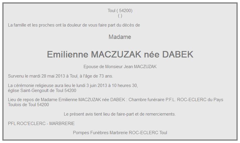 Image Annonce nécrologique