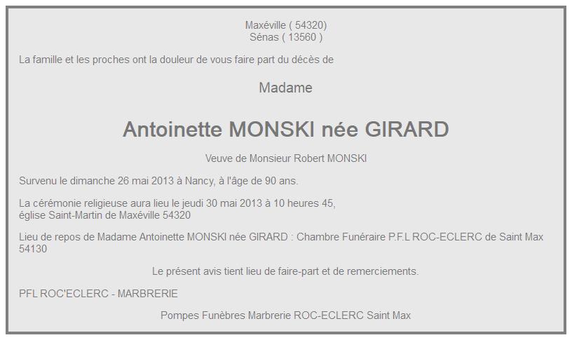 Image Annonce nécrologique