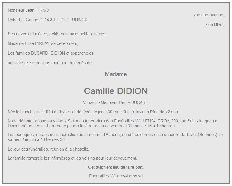 Image Annonce nécrologique