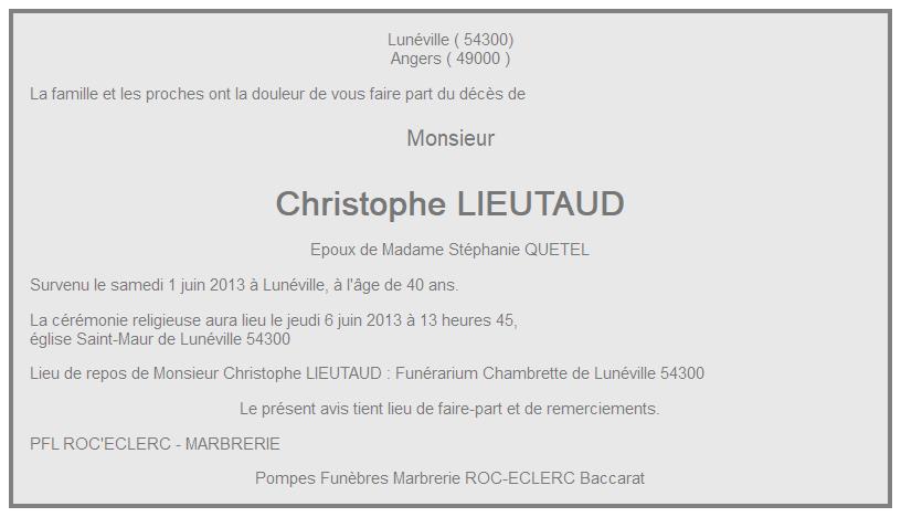 Image Annonce nécrologique