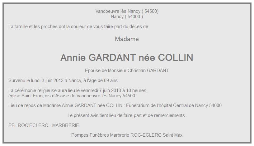 Image Annonce nécrologique