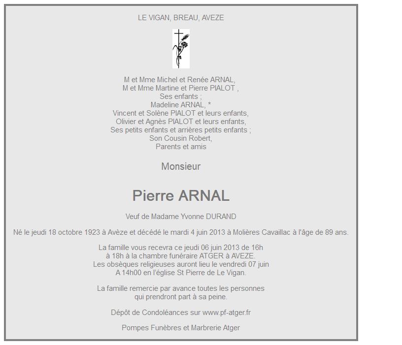 Image Annonce nécrologique