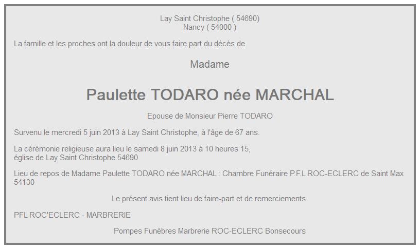 Image Annonce nécrologique