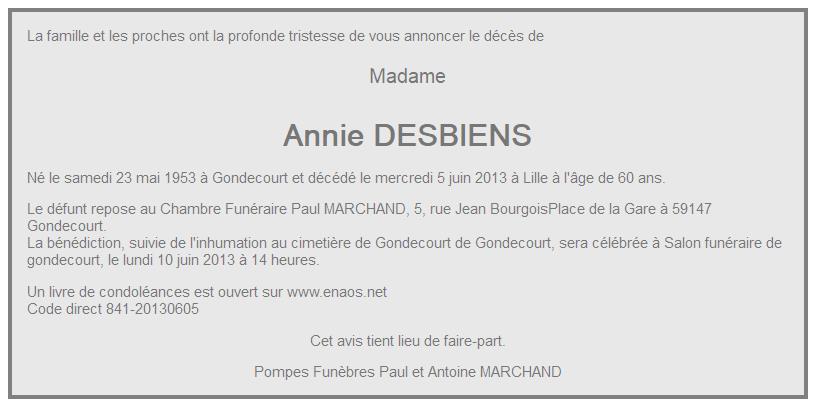 Image Annonce nécrologique