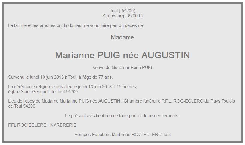 Image Annonce nécrologique