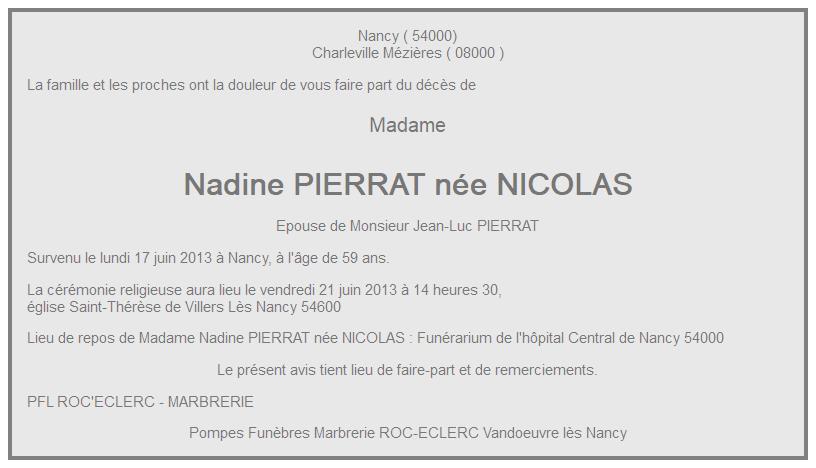 Image Annonce nécrologique