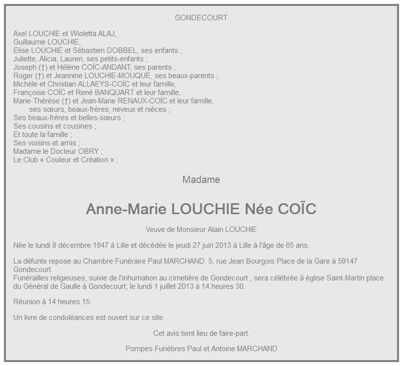 Image Annonce nécrologique