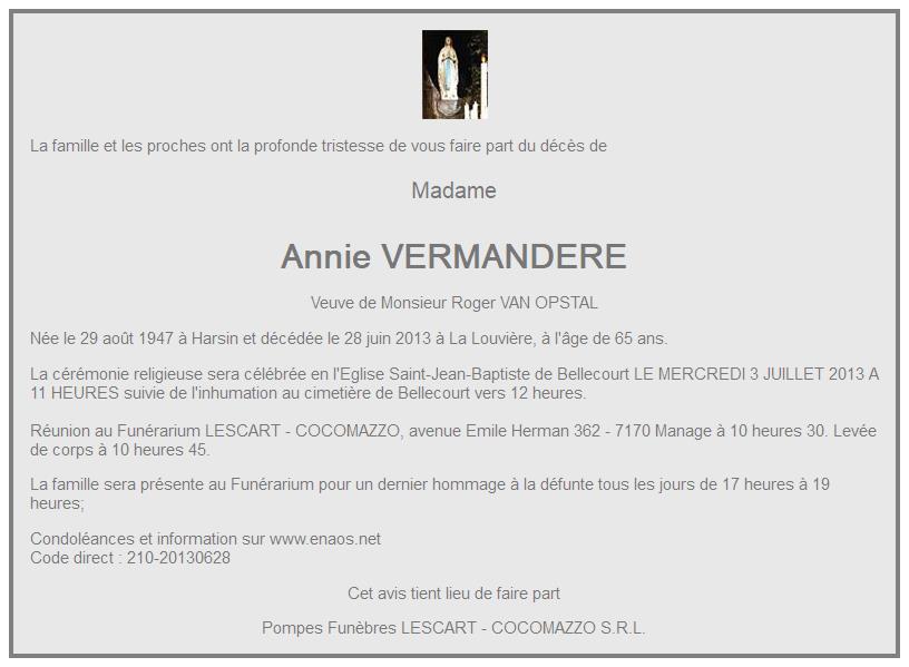 Image Annonce nécrologique