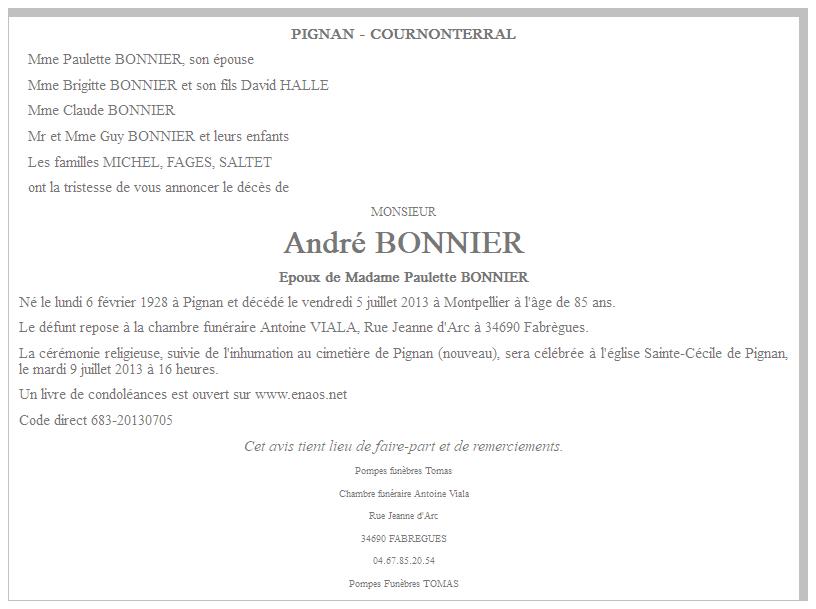 Image Annonce nécrologique
