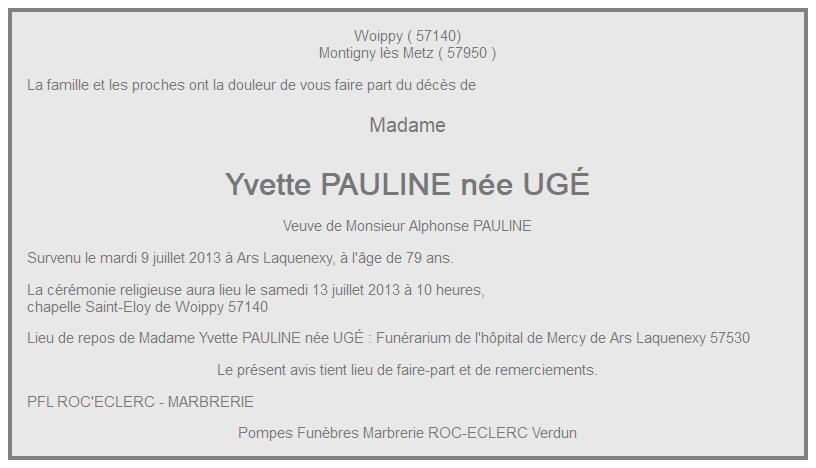 Image Annonce nécrologique