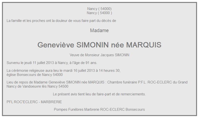 Image Annonce nécrologique