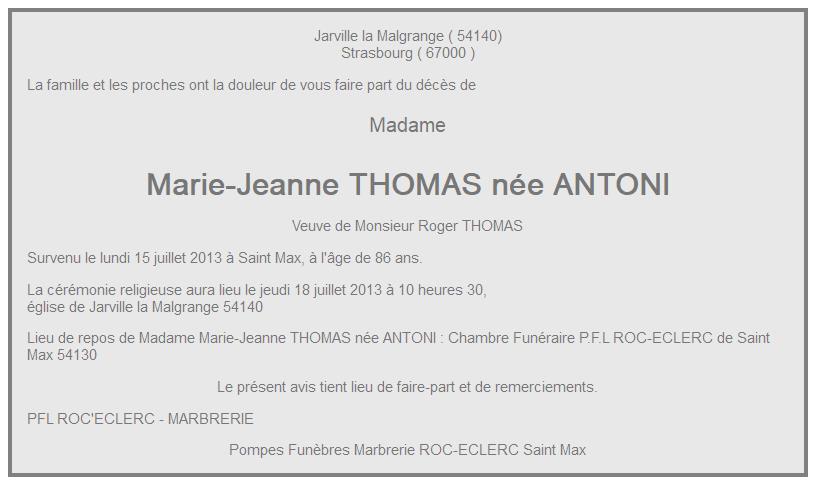 Image Annonce nécrologique