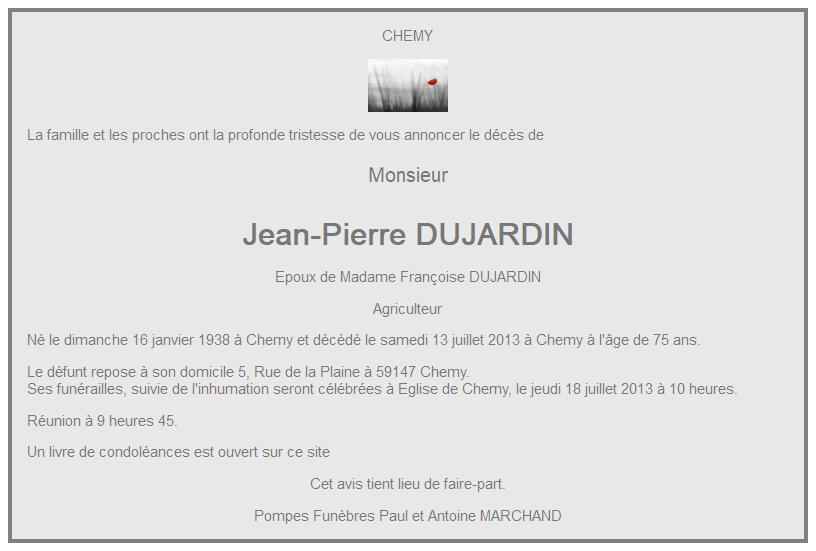 Image Annonce nécrologique
