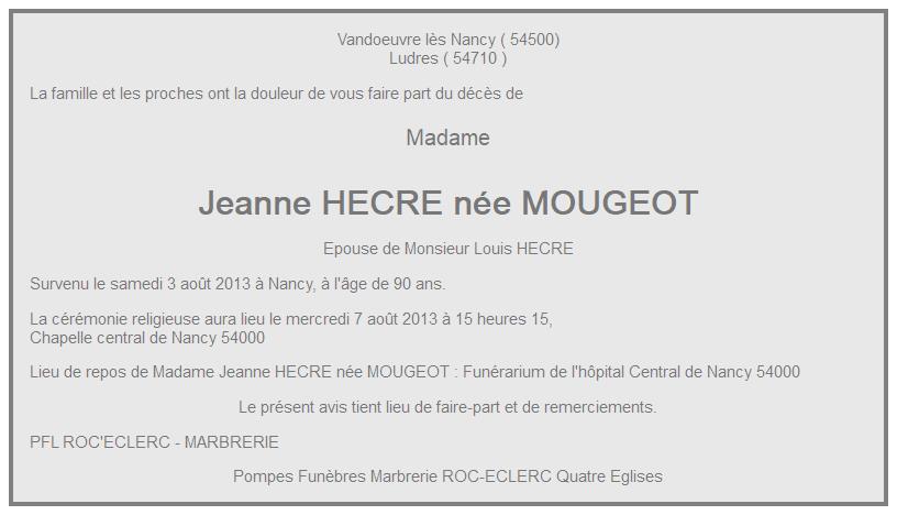 Image Annonce nécrologique