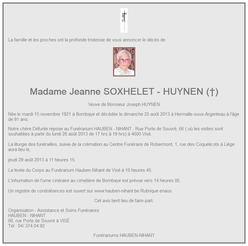 Image Annonce nécrologique
