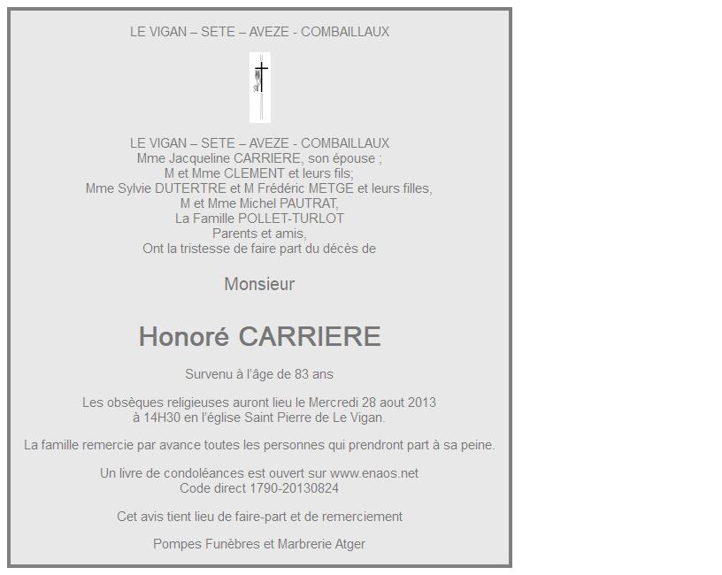 Image Annonce nécrologique