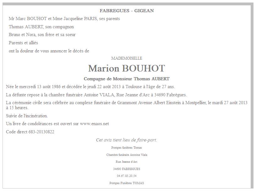 Image Annonce nécrologique