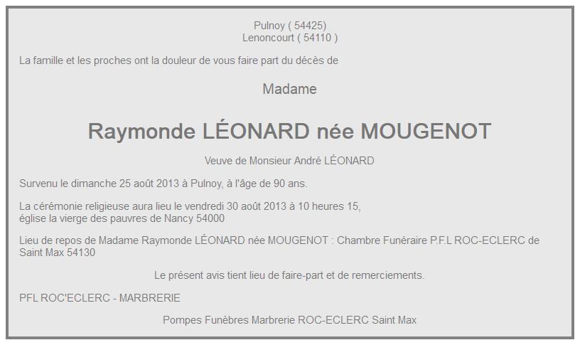 Image Annonce nécrologique