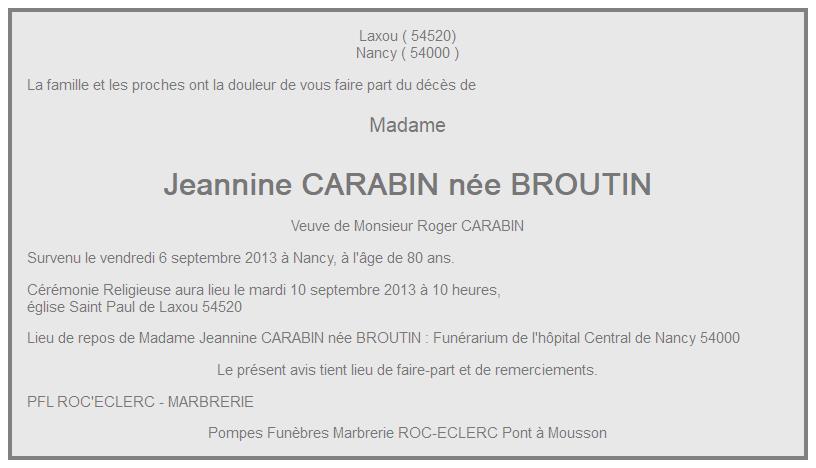 Image Annonce nécrologique