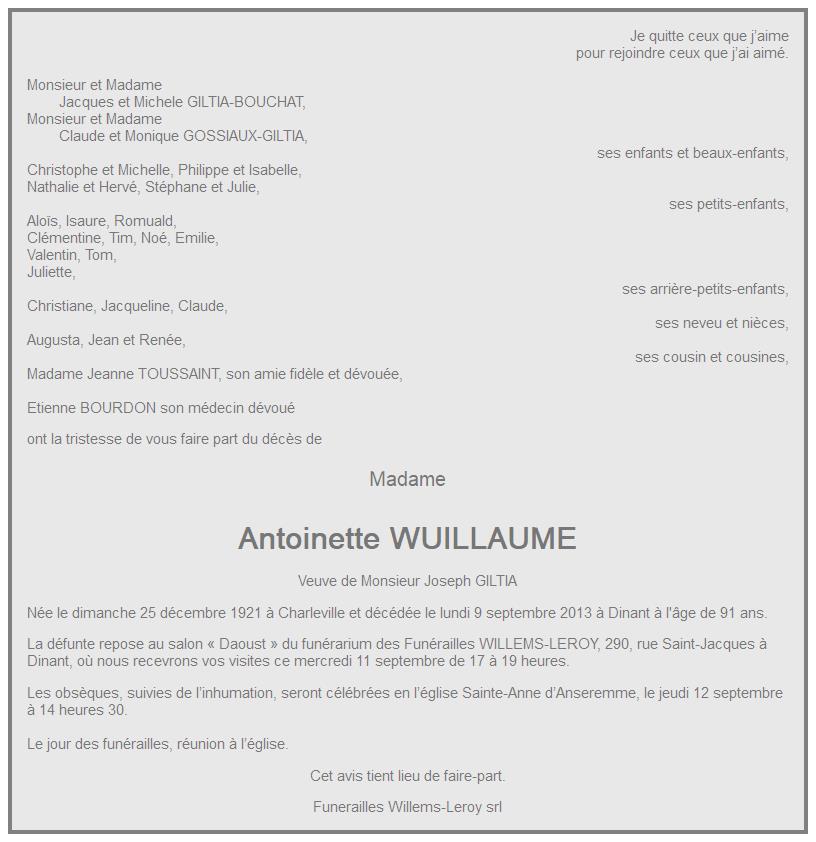 Image Annonce nécrologique