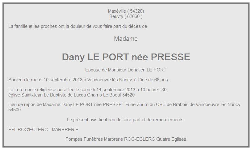 Image Annonce nécrologique