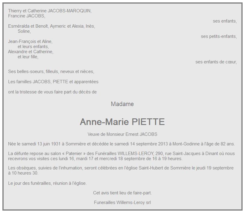 Image Annonce nécrologique