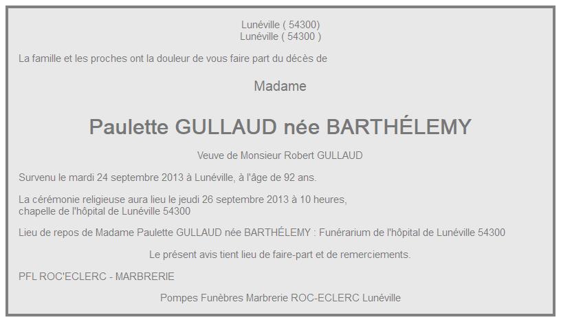 Image Annonce nécrologique