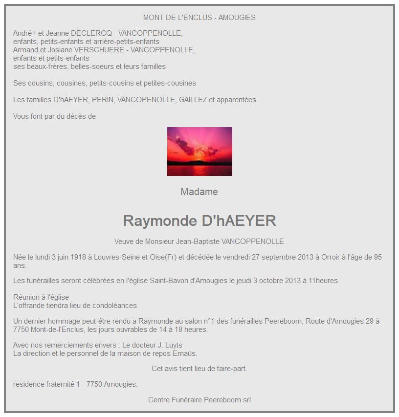 Image Annonce nécrologique
