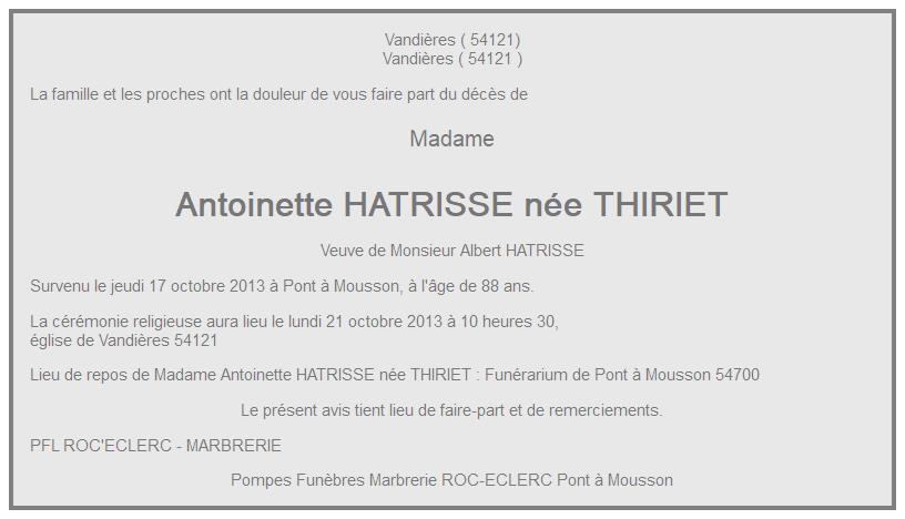 Image Annonce nécrologique