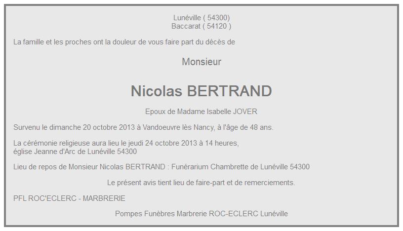 Image Annonce nécrologique